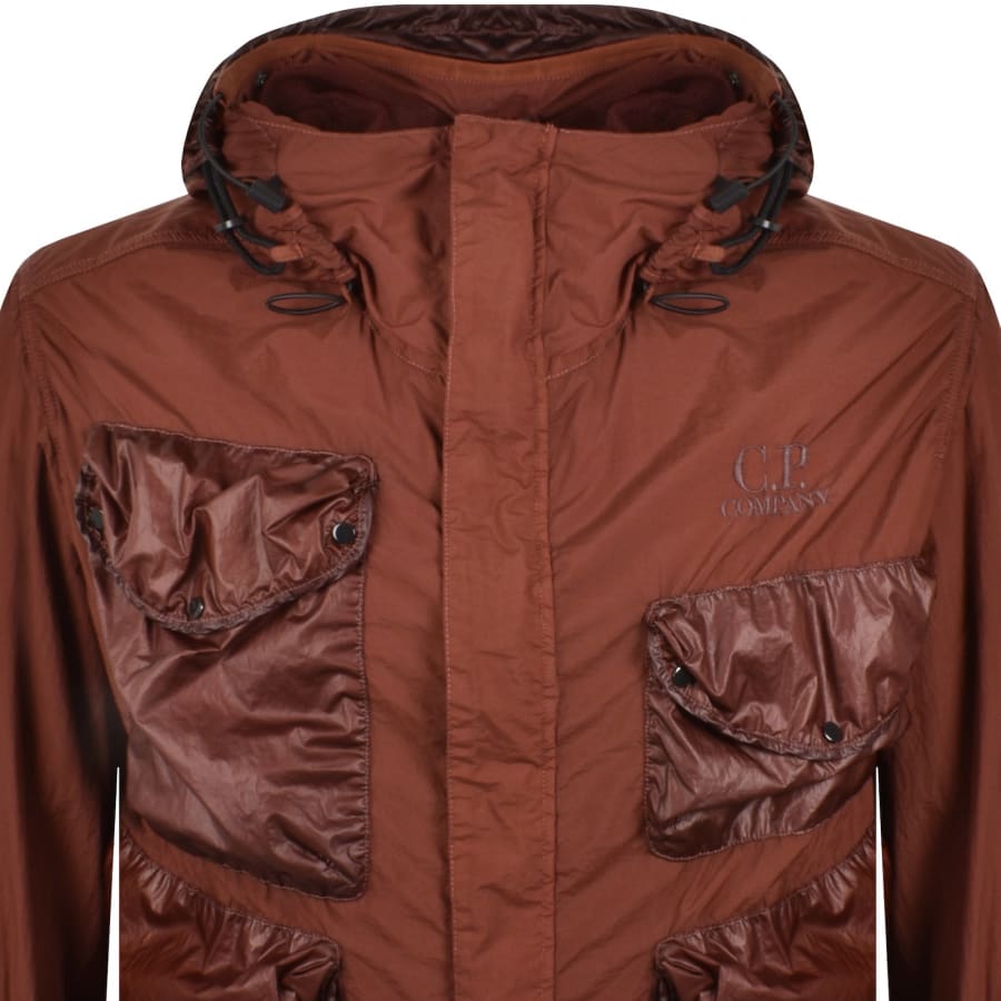 C.P. Company Taylon L ジャケット CP Company Taylon L Mixed Jacket Brown | Mainline Menswear